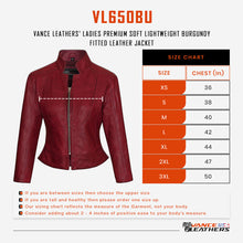VL650BU Size chart