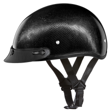 D.O.T. Daytona Skull Cap- Grey Carbon Fiber