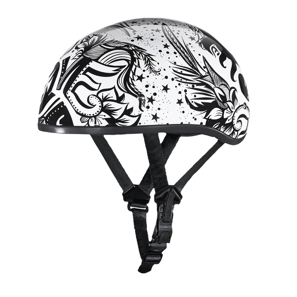 D.O.T. Daytona Skull Cap- W/ Lovesee