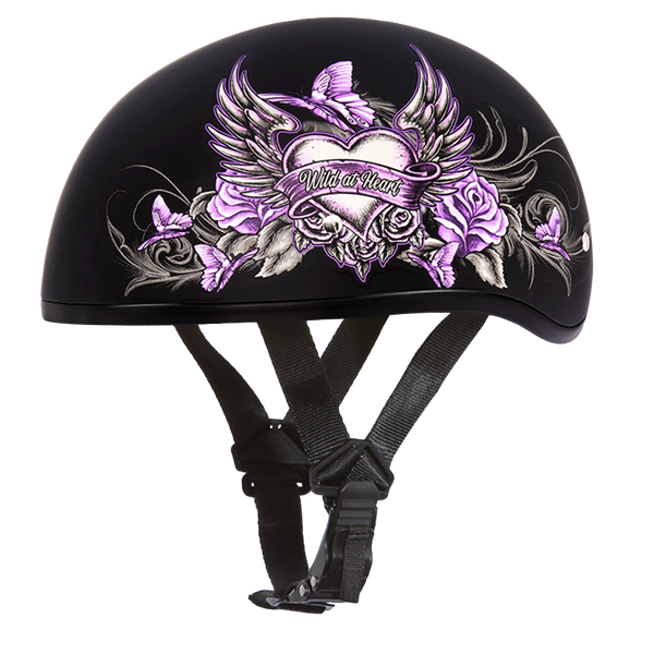 D.O.T. Daytona Skull Cap- W/ Wild At Heart