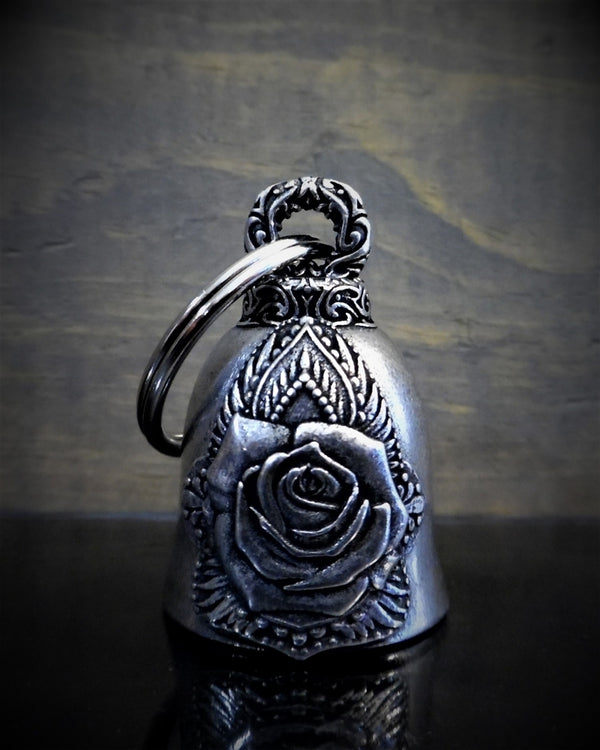 Mandala Skull Rose Diamond Bell