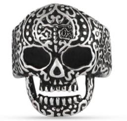 Stainless Steel Sugar Cane Biker Ring