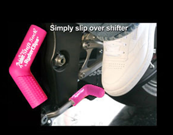 PINK Rubber Shift Sock- Pink