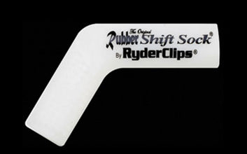 WHITE Rubber Shift Sock- White