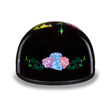 D.O.T. Daytona Skull Cap- W/ Diamond Skull