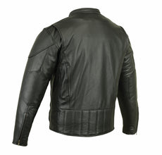 Men's Vented M/C Jacket w/ Plain Sides