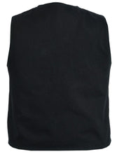 Kid's Denim Plain Side Vest