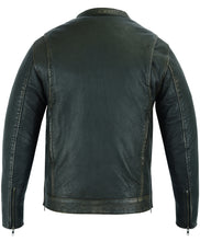 Men's Modern Utility Style Jacket in Lightweight Drum Dyed Dist
