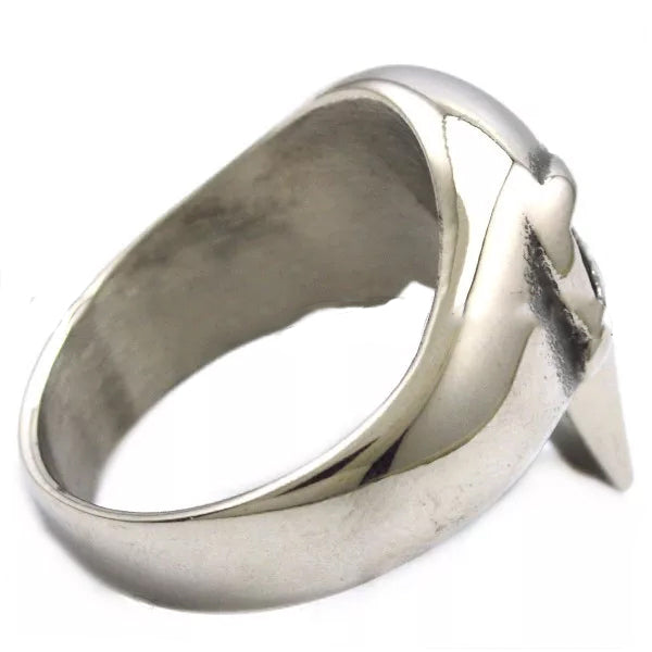 Punisher Skull Stainless Steel Biker Ring